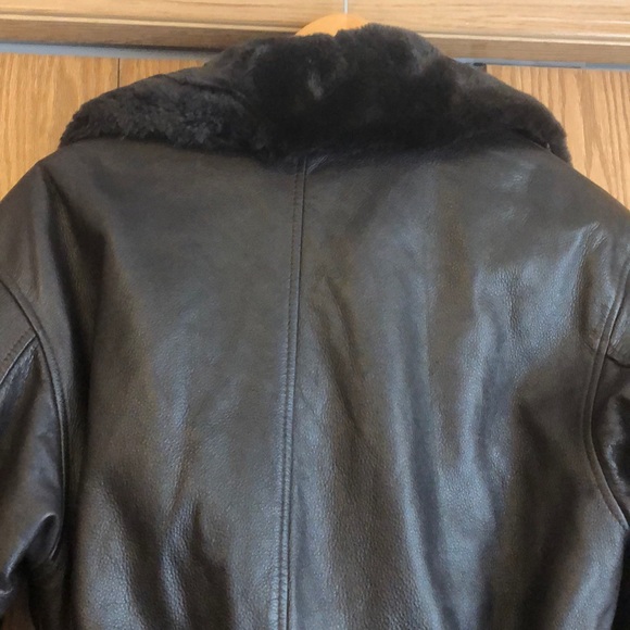 Wilson’s Chocolate sm leather Thinsulate Jacket - Picture 4 of 9